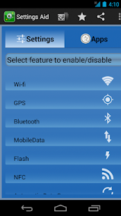 Settings Aid