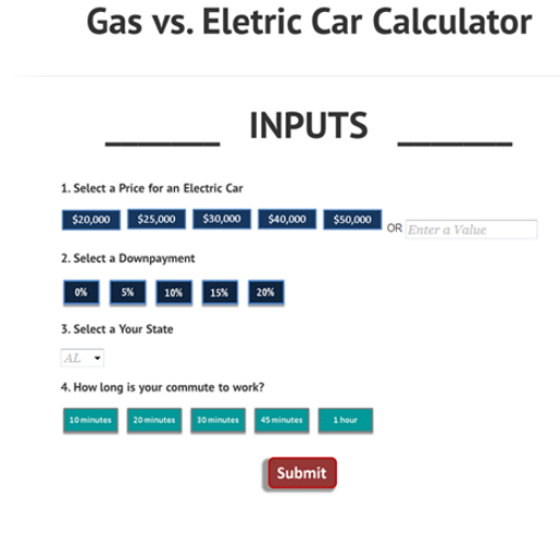 【免費財經App】Gas vs Electric Car Calculator-APP點子