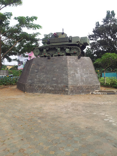Tank of Palembang War Monument