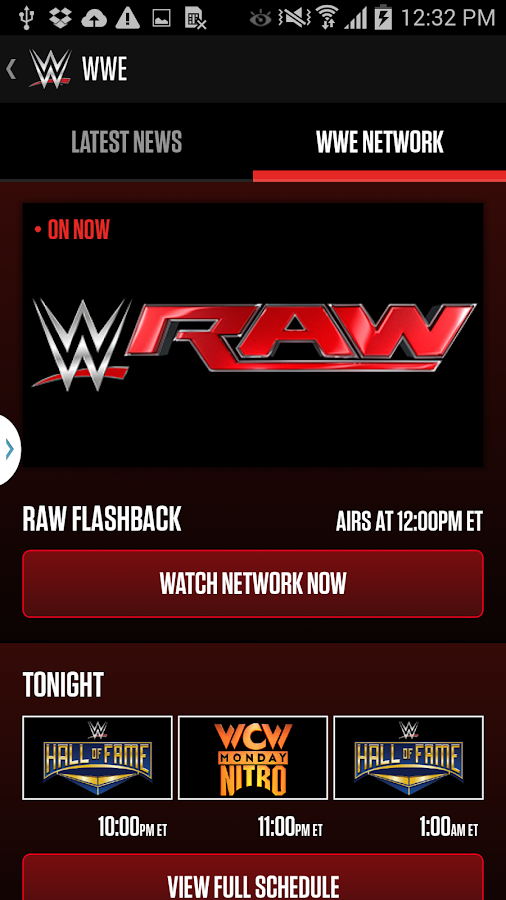   WWE- tangkapan layar 