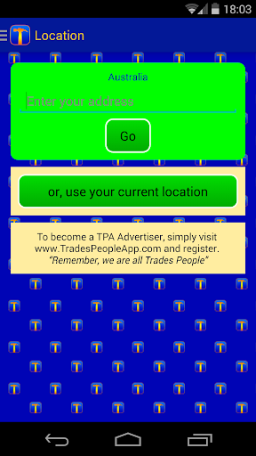 Trades People App