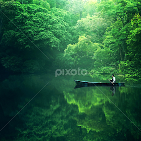 Mengarungi Takdir by Ipoenk Graphic - Digital Art Places