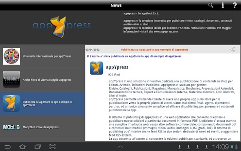 appYpress - náhled