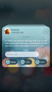 GO SMS PRO ICOLOR GLASS THEME(圖6)-速報App