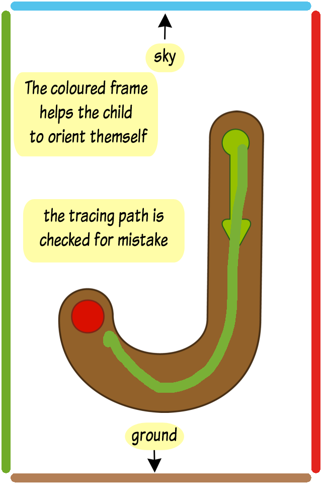 I learn cursive writing Screen 3