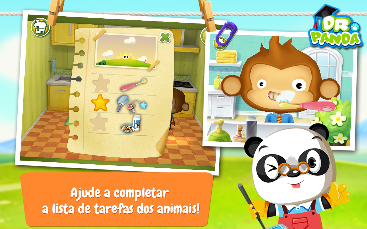   Dr. Panda Casa: captura de tela 