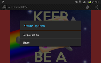 Keep Calm KITTY poster 13