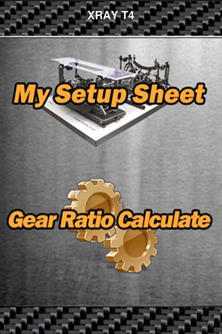 Xray T4 Setup Sheet