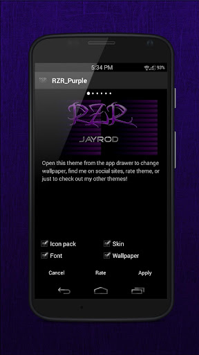 RZR_Purple - Icon Pack