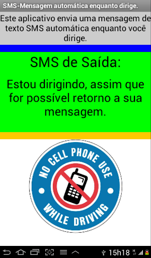 SMS-Mensagem automática