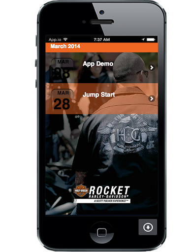 【免費商業App】Rocket Harley Davidson-APP點子