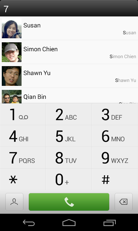    ExDialer - Dialer & Contacts- screenshot  