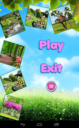 Garden Design and Flowers Tile Puzzle poster 1
