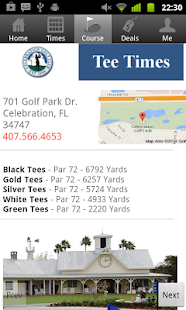 Lastest Celebration Golf Tee Times APK for Android