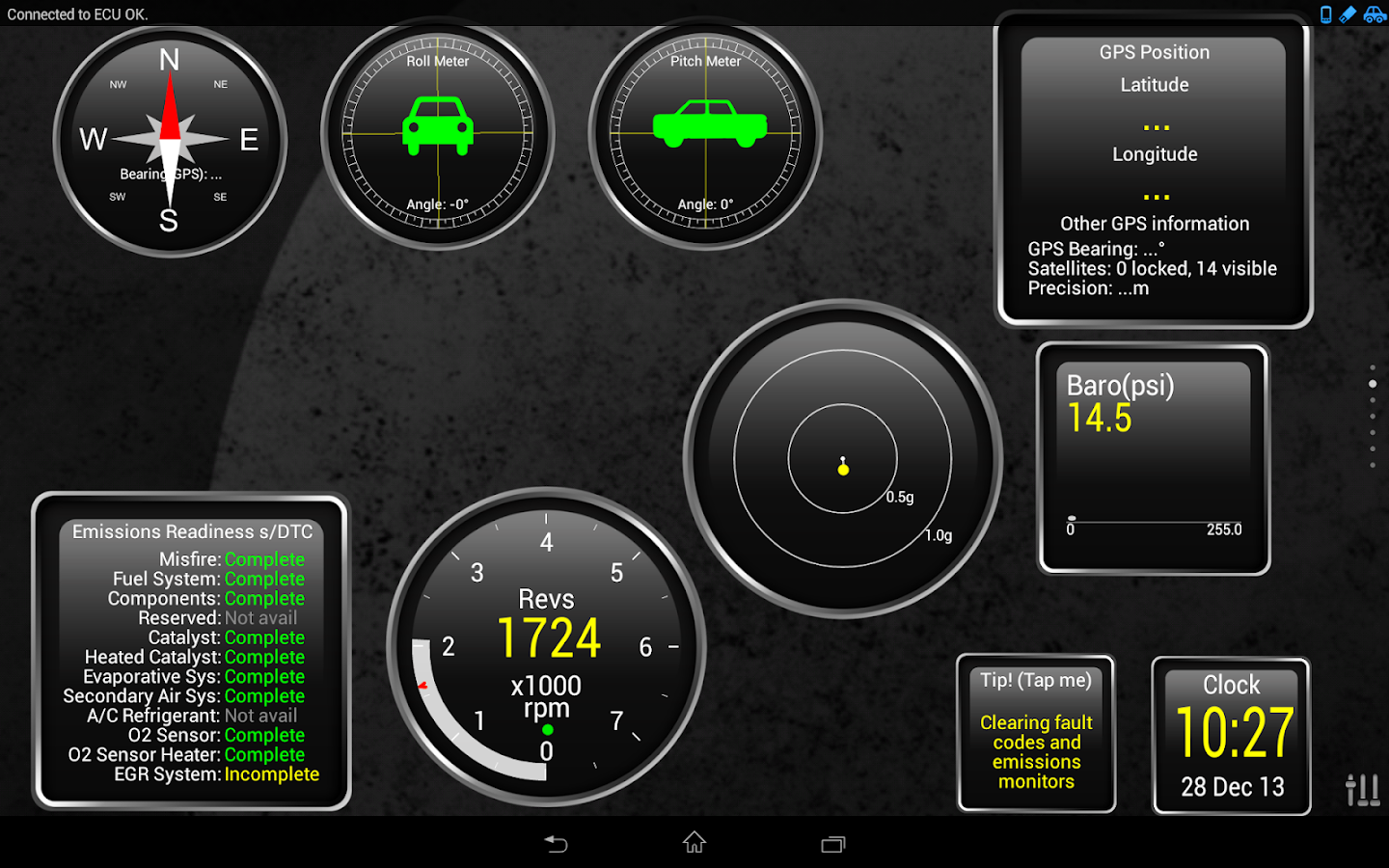   Torque Pro (OBD2 / 자동차)- 스크린샷 