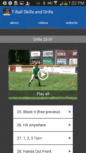 【免費運動App】T-Ball Skills And Drills-APP點子