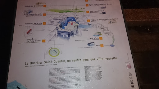 Le Quartier Saint Quentin, Un Centre Pour Une Ville Nouvelle. 