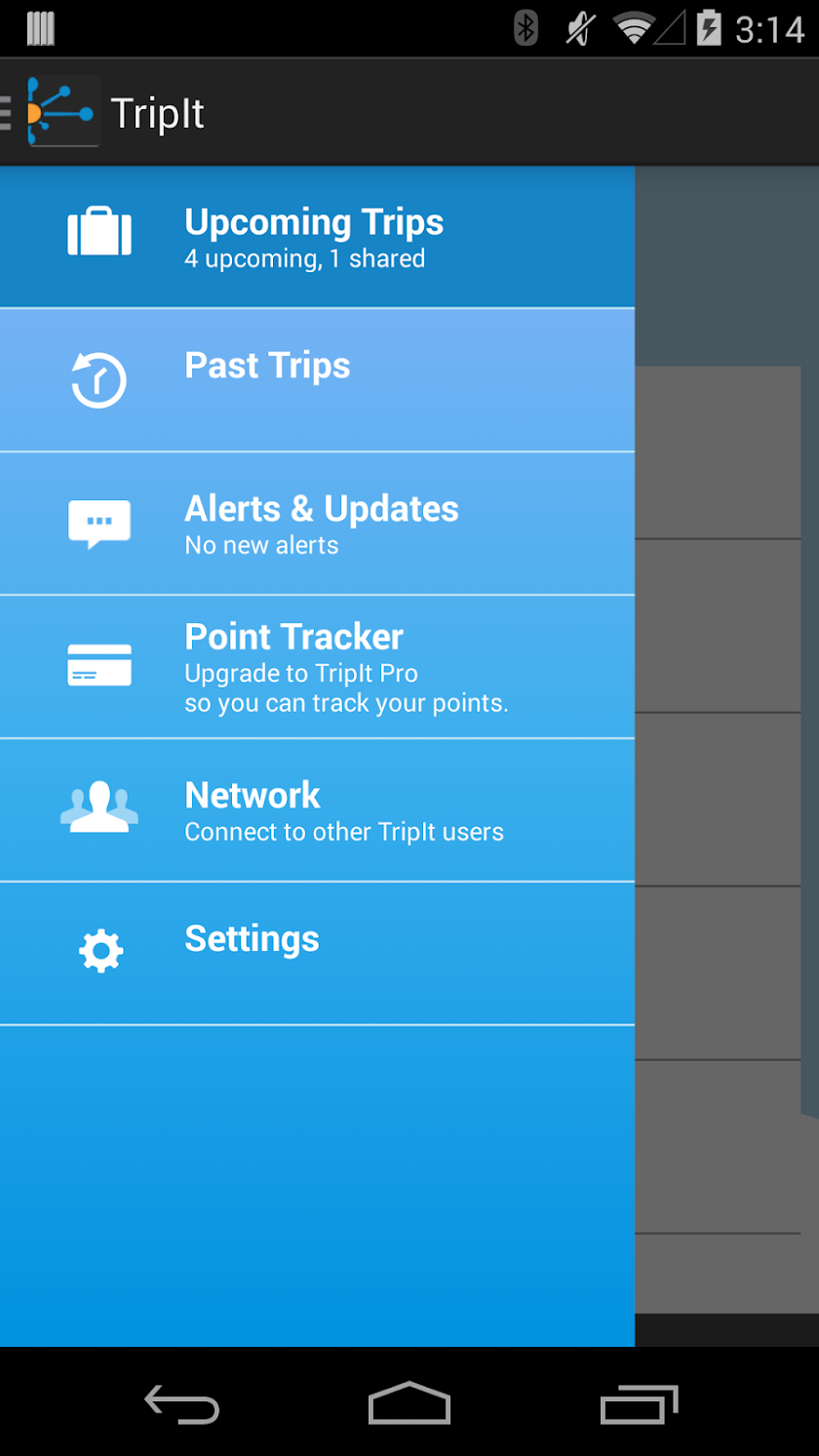 TripIt: Trip Planner (No Ads) Screen 1