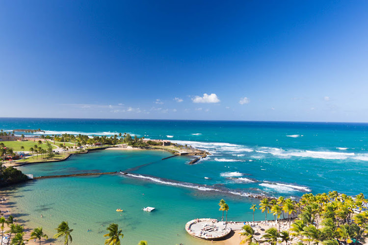 Isla Verde Beach, Puerto Rico.