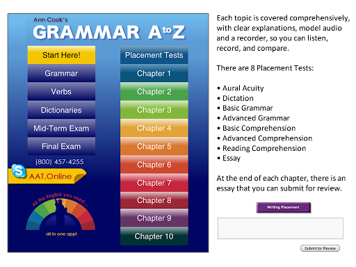 【免費教育App】A-Z Grammar-APP點子