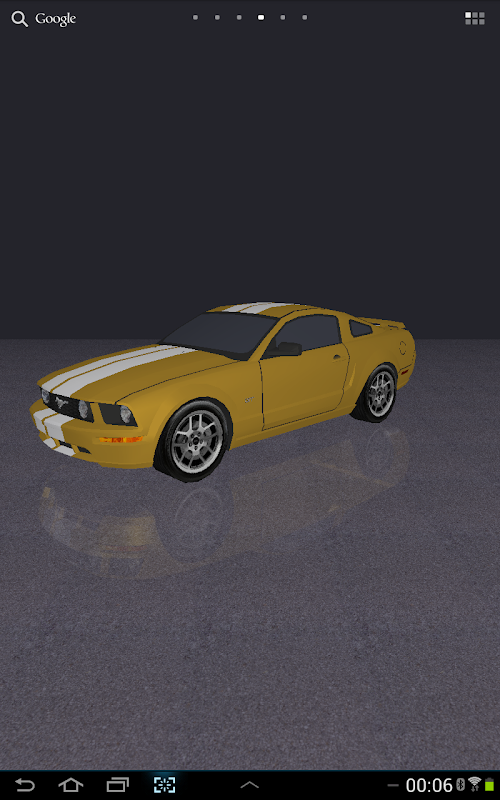Android application Mustang 3D Full screenshort