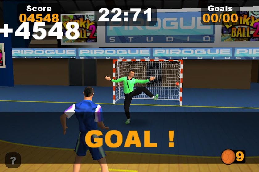 Handball 7m Contest Screen 2