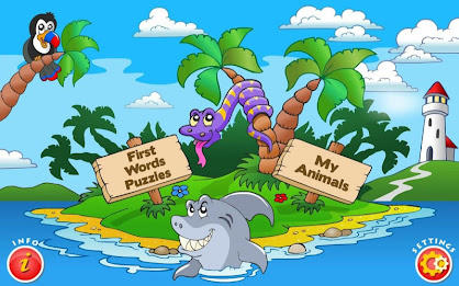 Kids Animal Word Puzzles poster 17