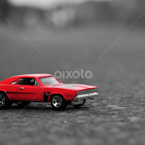 RED DODGE CHARGER by Ahmad khoirul Hakim - Artistic Objects Toys