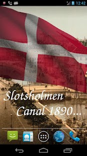 Free 3D Denmark Flag LWP + APK