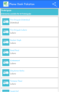 Phone Book Pakistan - náhled