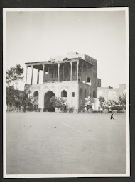Paleis aan het plein Naghsh-e Jahan, Isfahan, Perzië