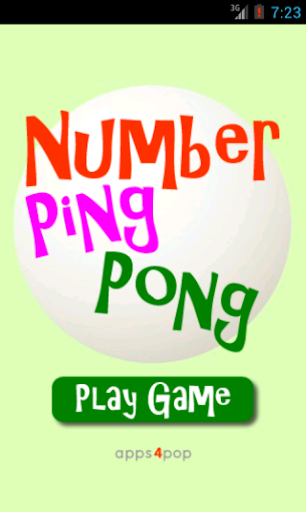 Number Ping Pong