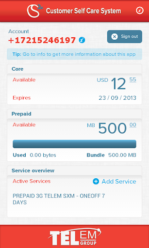 TelCell Customer Selfcare