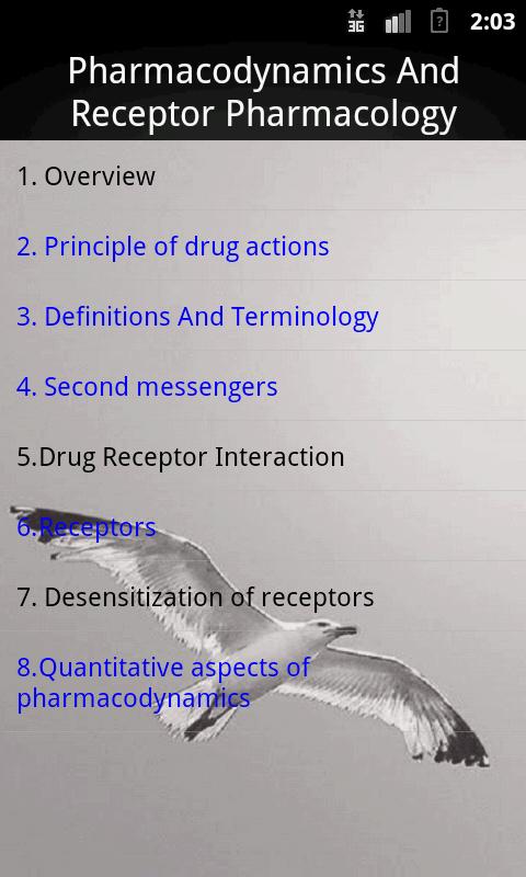 Medical Pharmacology 1 Screen 3
