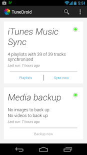 Free TuneDroid Backup & iTunes Sync APK