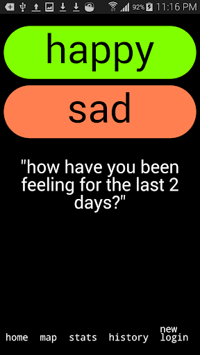 the happy sad