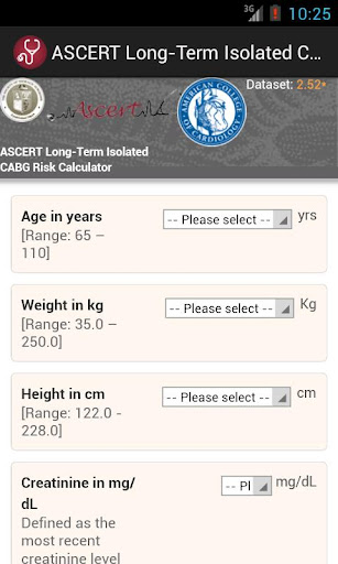 ASCERT CABG Survival Calc