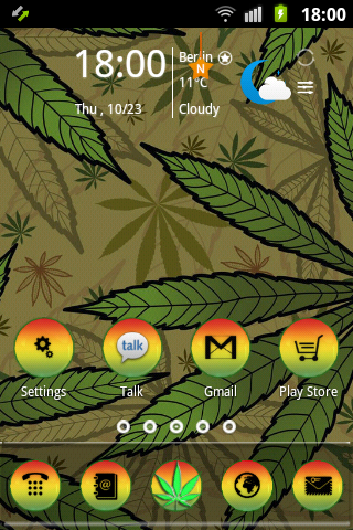 【免費個人化App】Reggae Rasta Color Theme-APP點子