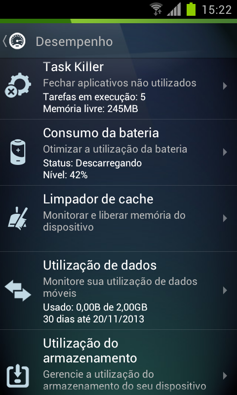 AVG AntiVirus GRÁTIS - screenshot