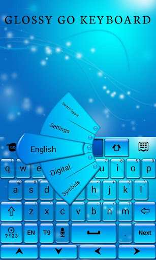 免費下載個人化APP|Glossy GO Keyboard Theme app開箱文|APP開箱王