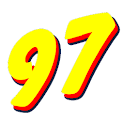 97.5 WPCV FM logo