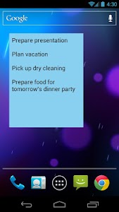 Simple Sticky Note Widget Plus v2.0