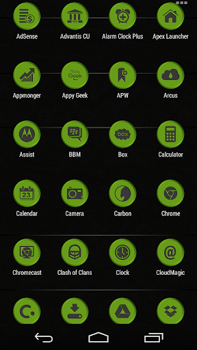 免費下載個人化APP|VM4 Green Metallic Icon Set app開箱文|APP開箱王