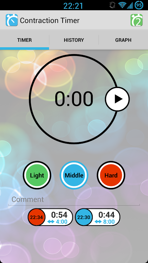Contraction Timer Android Apps on Google Play