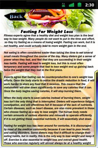 Fasting For Weight Loss