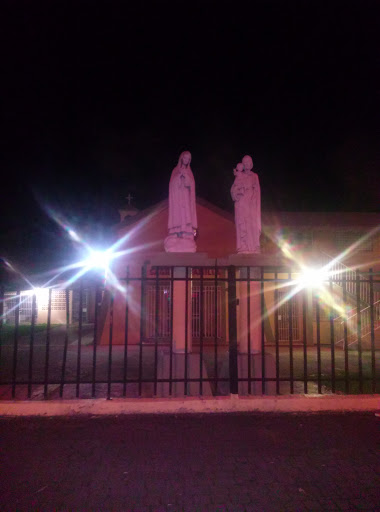 Mary and Jesus Statues