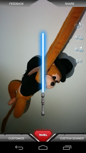 Jedi Lightsaber Simulator Duel