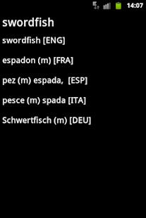 Fish lexicon Screen 2