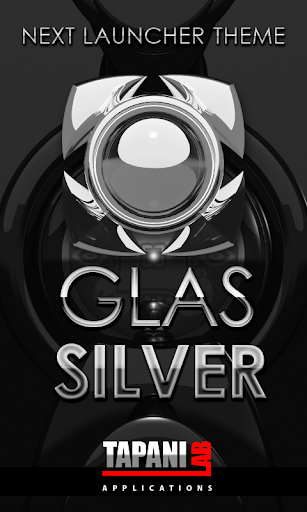 Next Launcher Theme g. silver