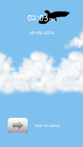 Cloudy Weather Screen Lock